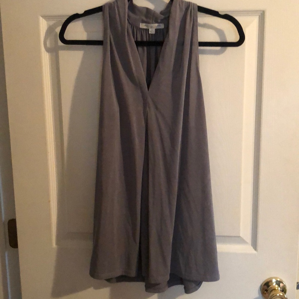 Gray blouse